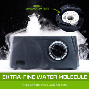 Air Humidifier | Ultrasonic Cool Diffuser | 6L Capacity | Black