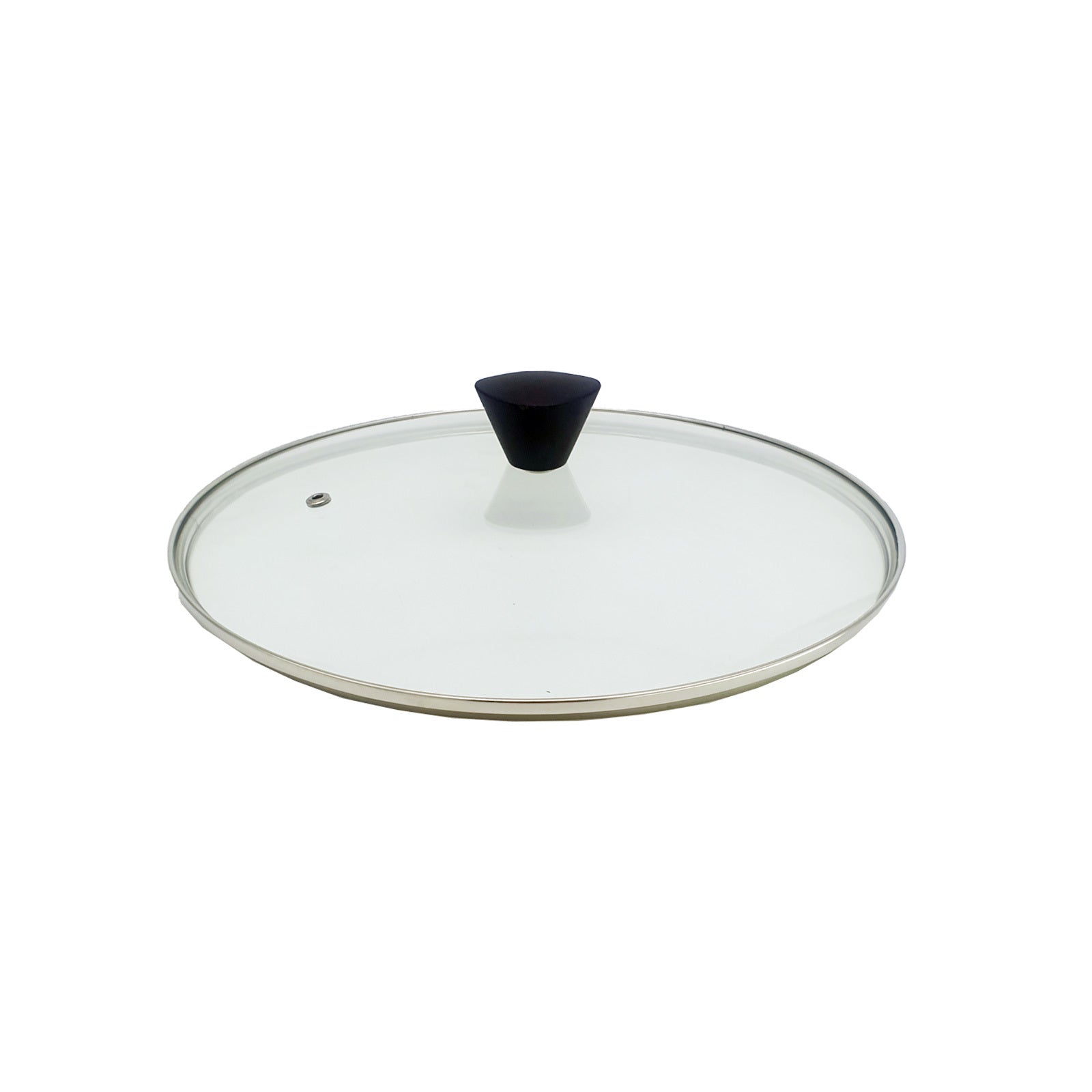 KOMAN | Stainless Steel Glass Lid with Bakelite Handle | 26cm