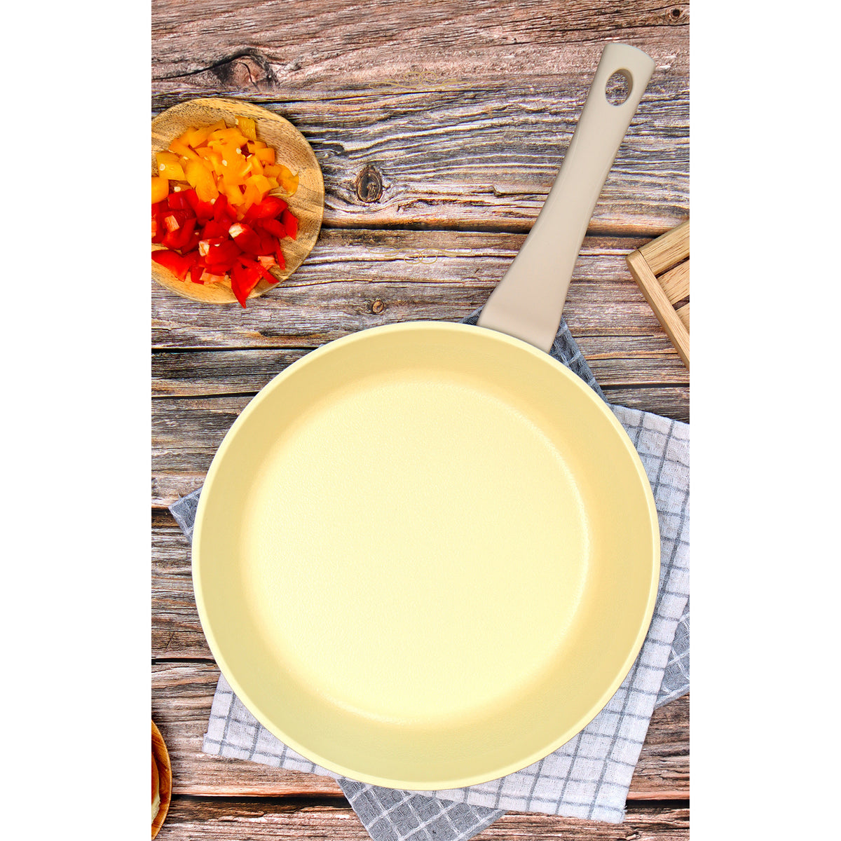 Giorno Felice | IH Frypan | 28cm | Ceramic Non-Stick Frying Pan | Induction