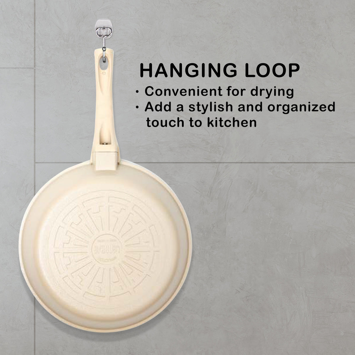 Giorno Felice | IH Wok Pan | 28cm | Ceramic Non-Stick | Stir Frypan | Induction