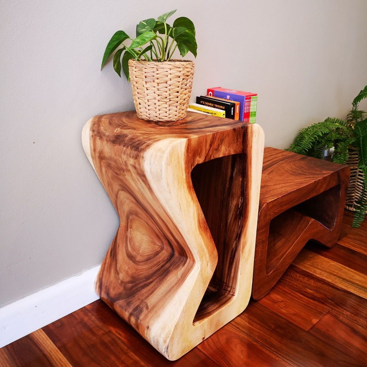 Side Table | Coffee Table | Entrance Corner Table | Handcrafted | Solid Wood