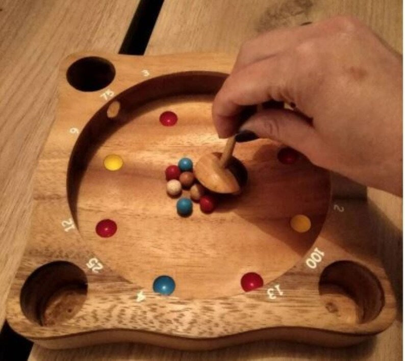 Rollele Roulette | Ball Spinning Board Game for the Whole Family