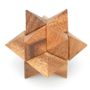 12 Unique Handmade Wooden Puzzles in a Deluxe Gift Box Set | For Kids or Adults