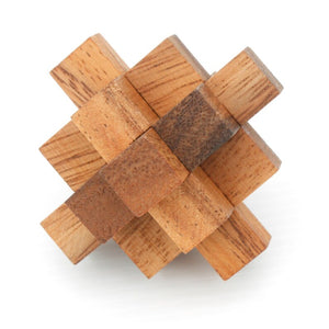 12 Unique Handmade Wooden Puzzles in a Deluxe Gift Box Set | For Kids or Adults