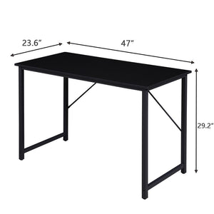 YES4HOMES Computer Desk, Sturdy Home Office Desk for Laptop, Modern Simple Style Writing Table, Multipurpose Workstation