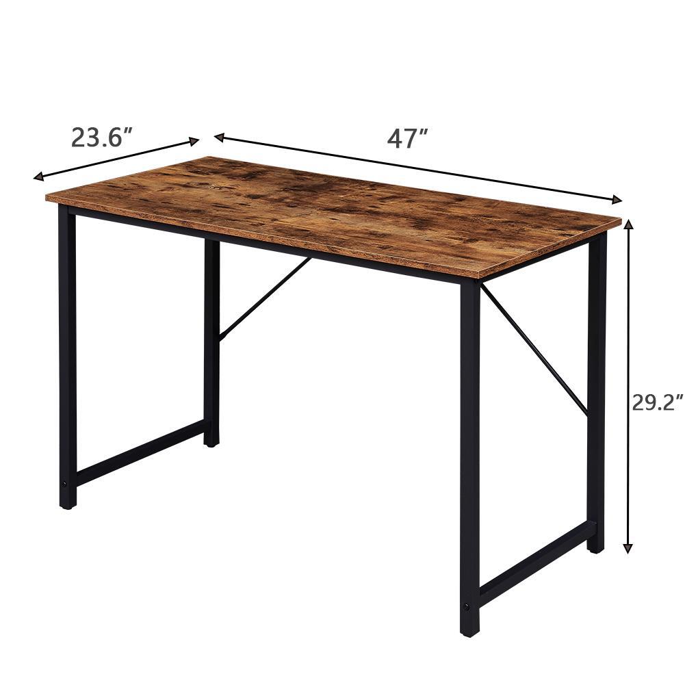 YES4HOMES Computer Desk | Sturdy Home Office Desk for Laptop | Modern Simple Style Writing Table | Multipurpose Workstation