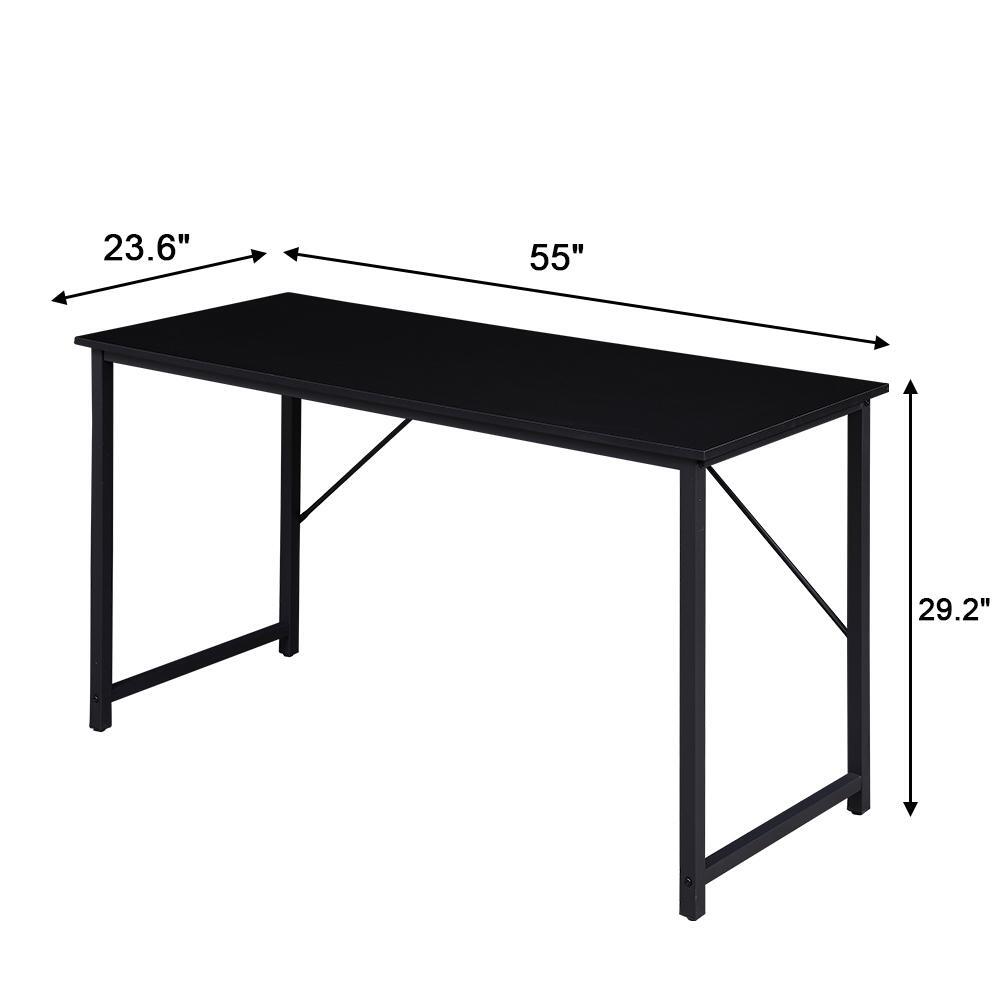 Computer Desk | Sturdy Home Office Gaming Desk for Laptop | Modern Simple Style Writing Table | Multipurpose Workstation
