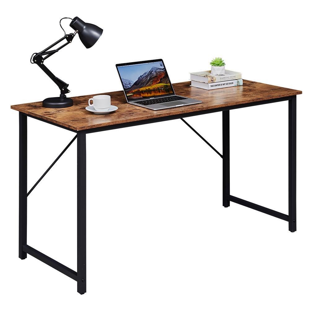 Computer Desk | Sturdy Home Office Gaming Desk for Laptop | Modern Simple Style Writing Table | Multipurpose Workstation