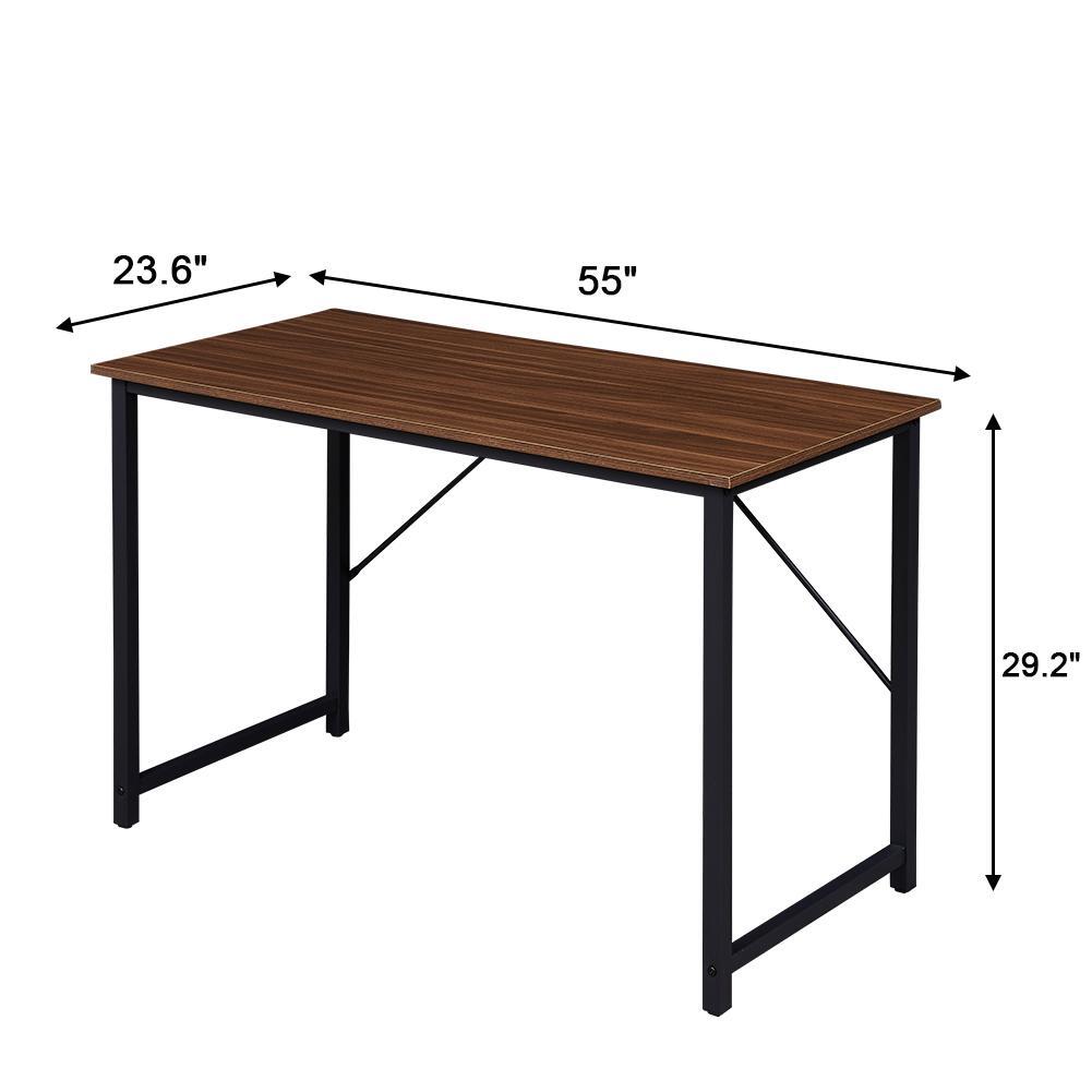 Computer Desk | Sturdy Home Office Gaming Desk for Laptop | Modern Simple Style Writing Table | Multipurpose Workstation