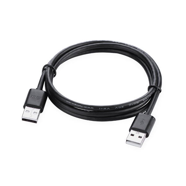 USB 2.0 A Male to A Male Cable | 2M | Black | 10311
