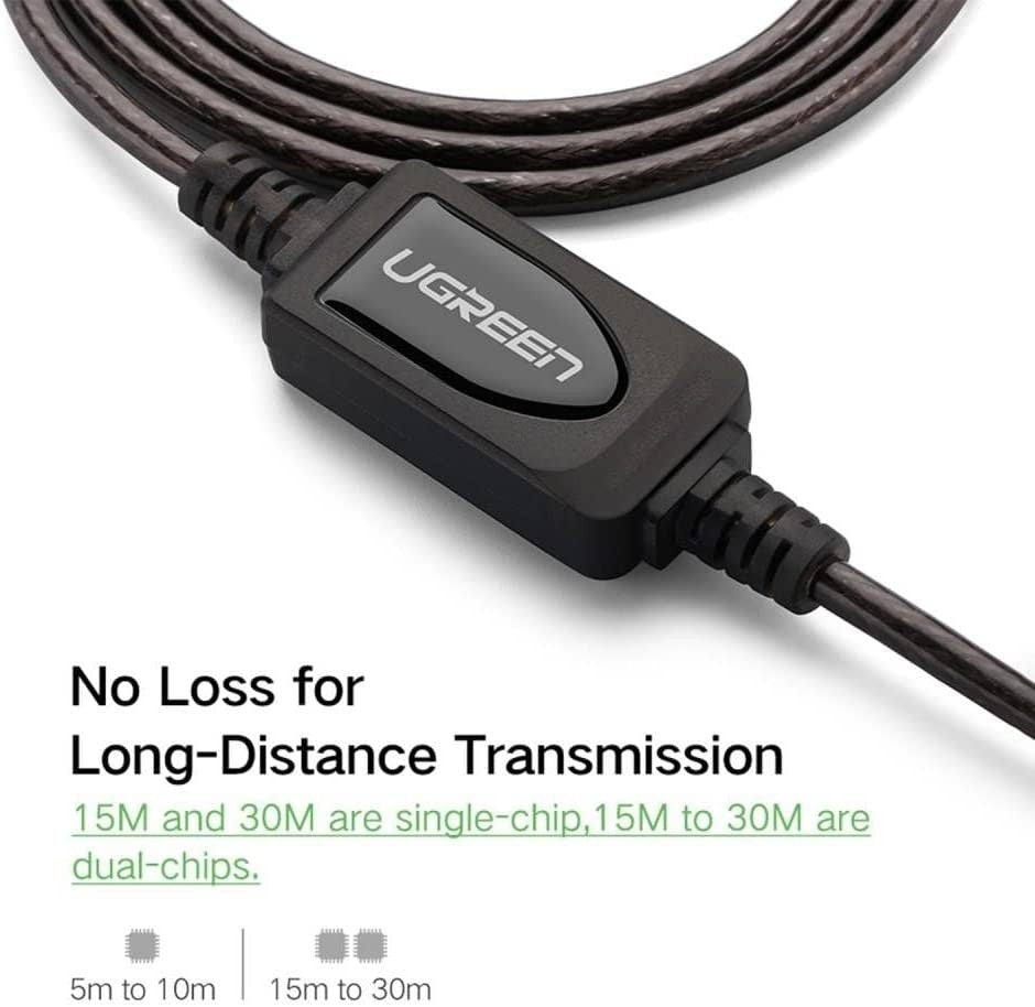10321 USB 2.0 Active Extension Cable with Chipset | 10M