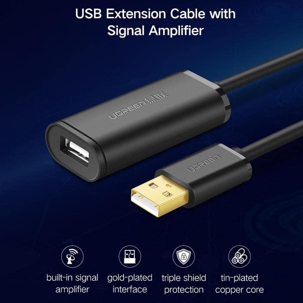 10321 USB 2.0 Active Extension Cable with Chipset | 10M