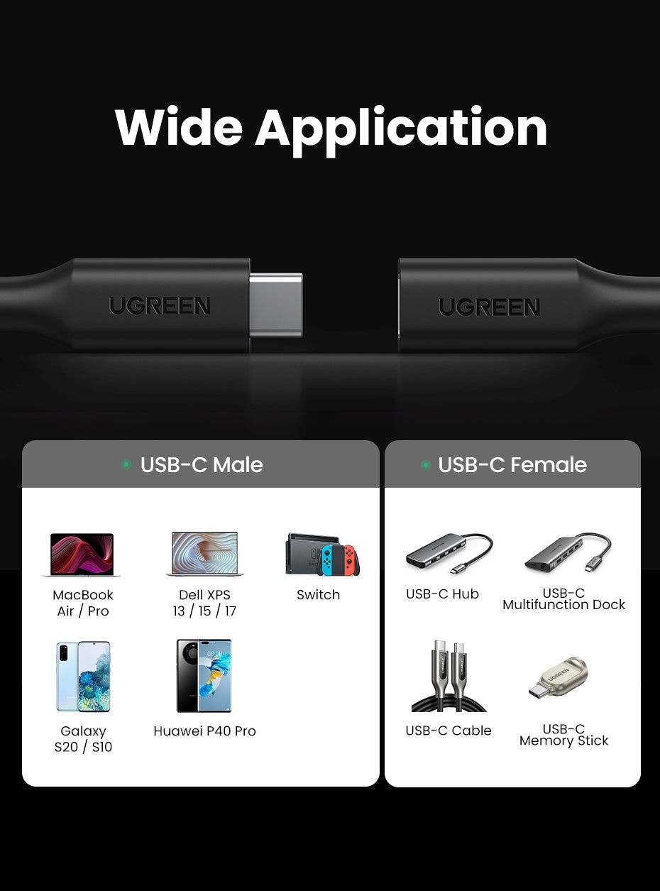 10387 USB-C Extension Cable | 1M