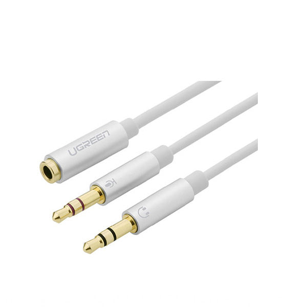 3.5mm Female to 2 Male Headset Splitter | 10790