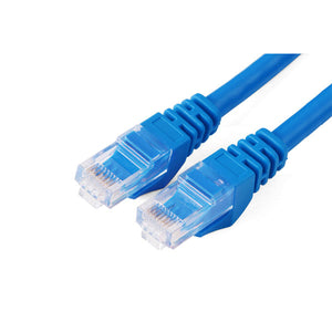 Cat6 UTP Blue Color | 26AWG CCA LAN Cable | 1M | 11201