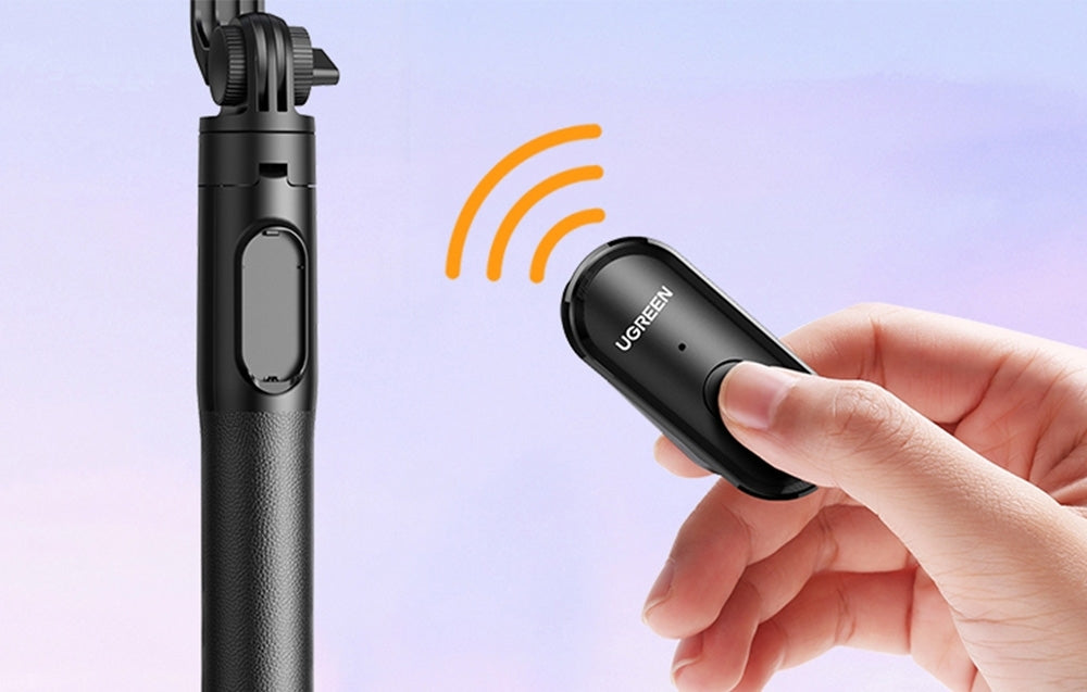 UGREEN 15062 Selfie Stick Tripod | 1.5M | Bluetooth Remote | Portable & Adjustable