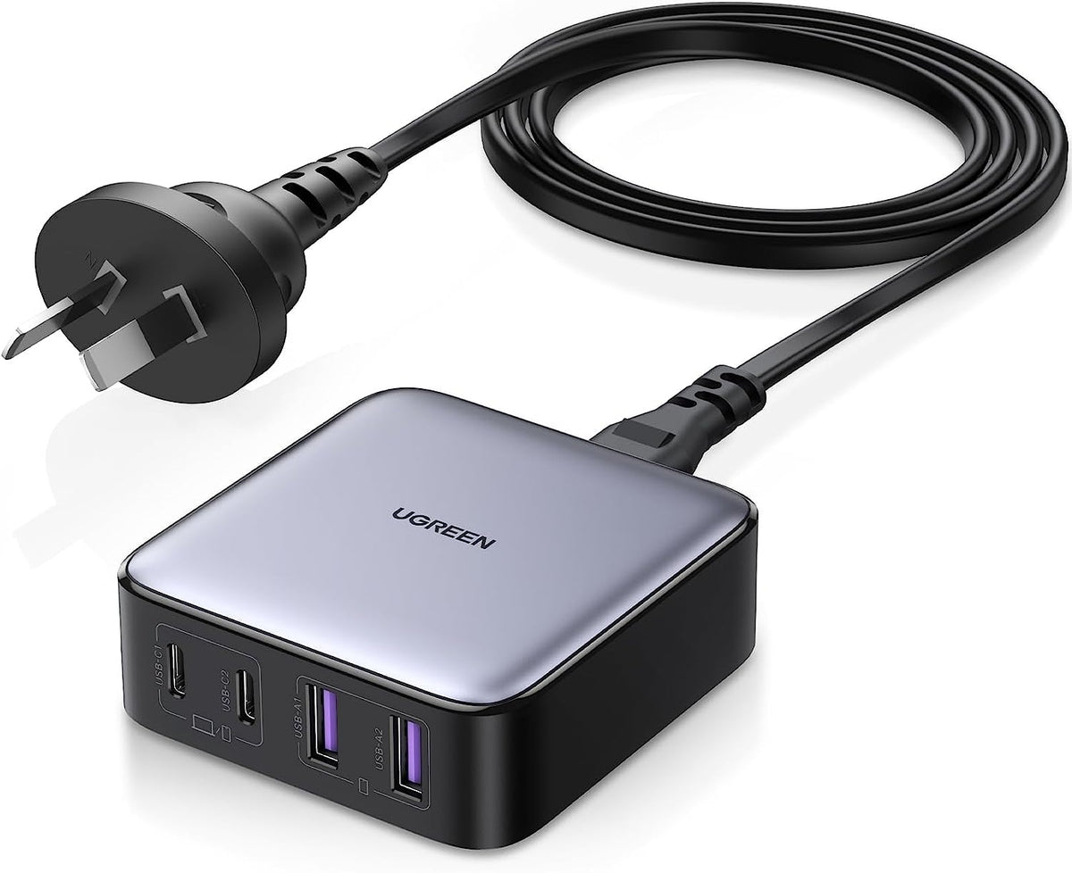 15611 65W USB-C Charger | Nexode 4-Port GaN II Charging Station
