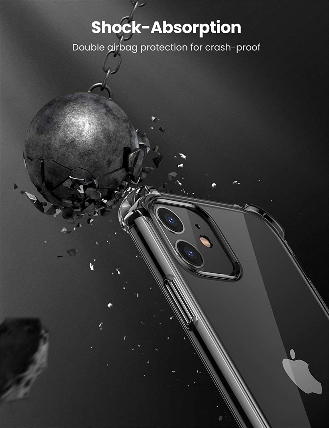 20441 Protective Case for iPhone 12 | 6.1-inch | Clear