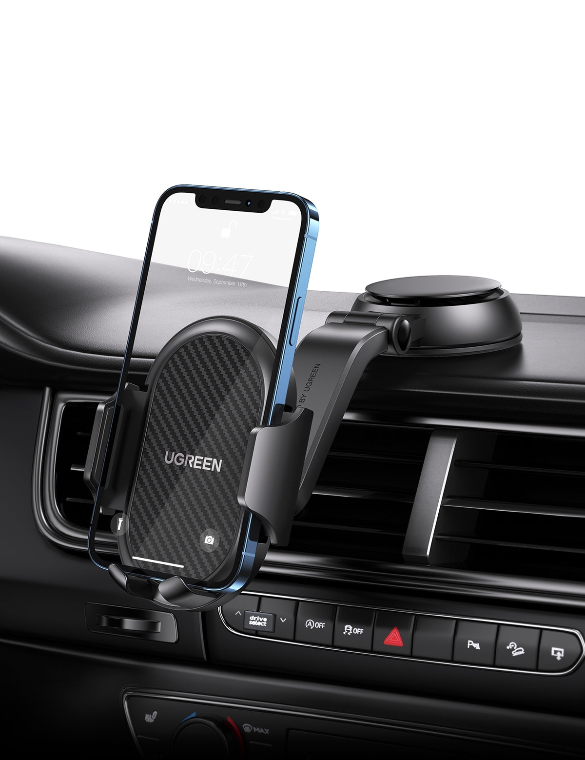 20473 Waterfall-Shaped Suction Cup Phone Mount