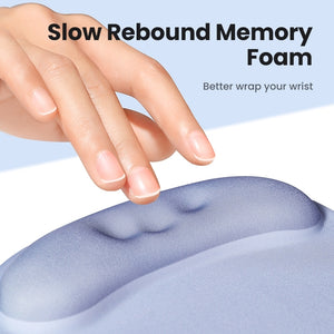 UGREEN 25243 Ergonomic Mouse Pad with Wrist Rest | Green | Comfortable Desk Setup