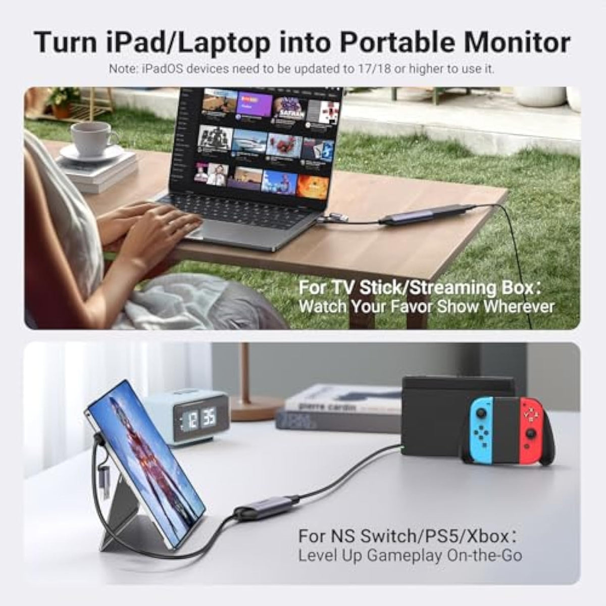 UGREEN 25854 HD USB Video Capture Card | High-Resolution Streaming & Recording