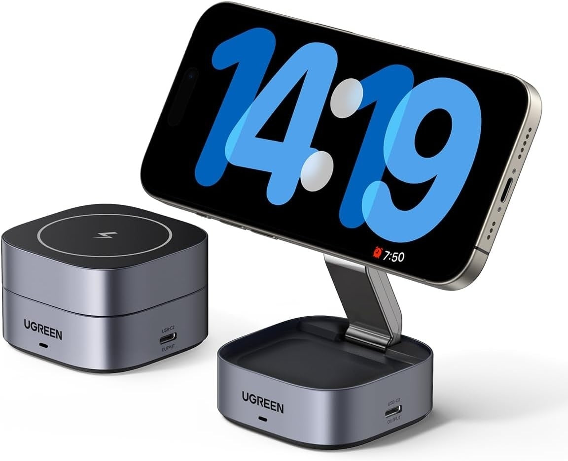 35278 2-in-1 Magsafe Wireless Charger with Stand