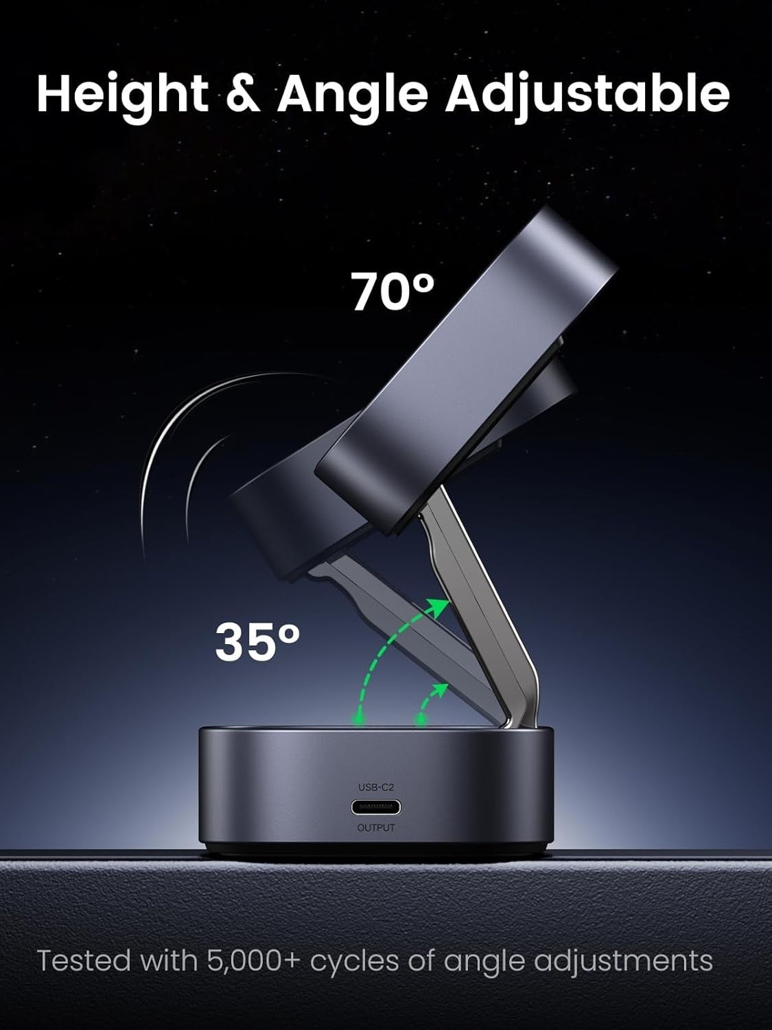 35278 2-in-1 Magsafe Wireless Charger with Stand