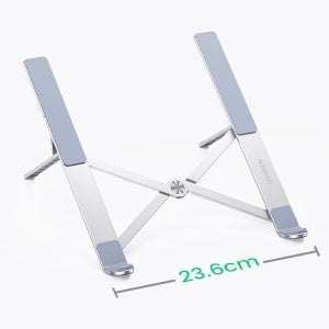 40289 Foldable Laptop Stand | Silver
