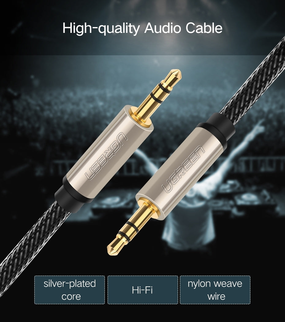 40785 Premium 3.5mm Male to 3.5mm Male Cable | 10M