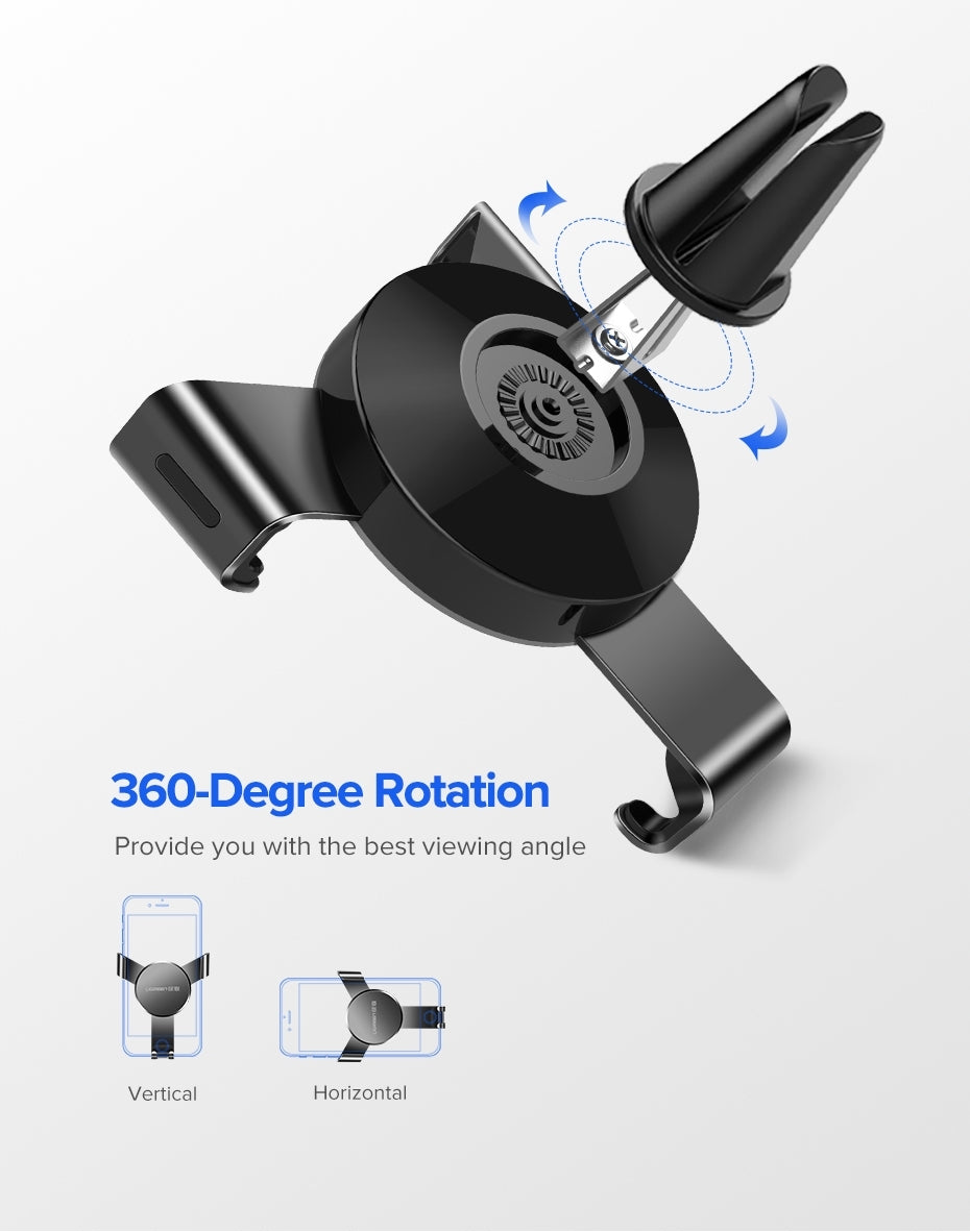 40907 Gravity Drive Air Vent Mount Phone Holder
