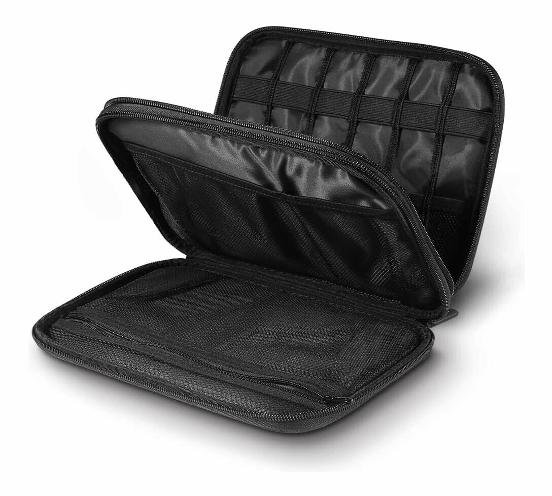 50147 Double Layer Electronic Accessories Organizer Travel Bag