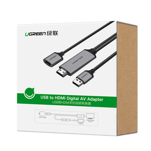 UGREEN USB to HDMI Digital AV Adapter | Model 50291 | High-Quality Display Output