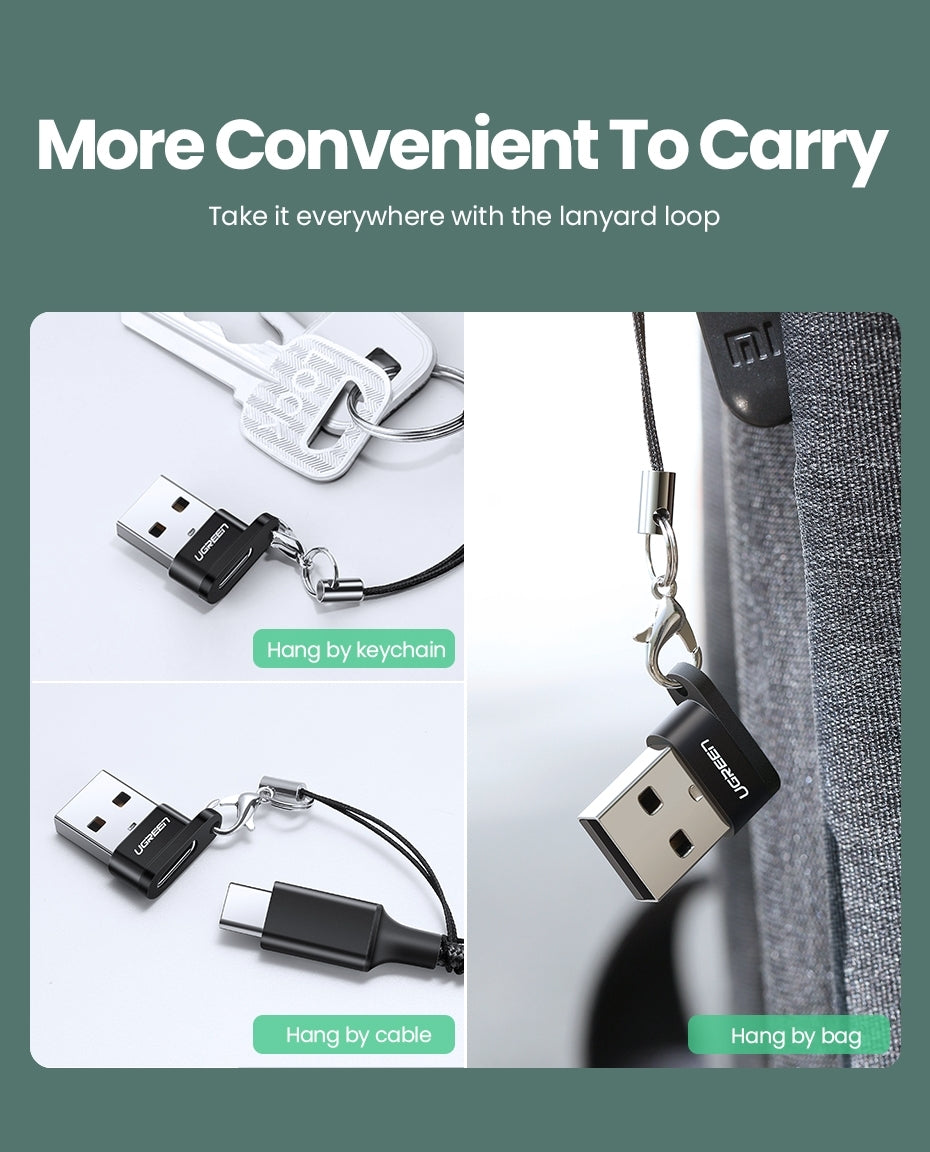 50568 USB-C 3.1 Female to USB-A 2.0 Male Adapter