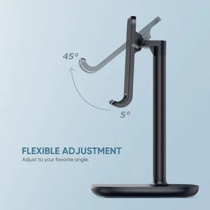 60324 Adjustable Desktop Phone Stand | Black