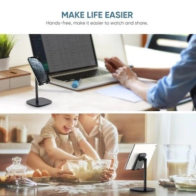 60324 Adjustable Desktop Phone Stand | Black