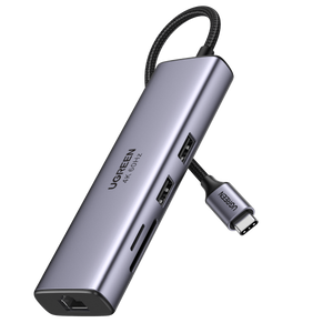 60515 USB-C to HDMI/Ethernet Adapter with Card Reader