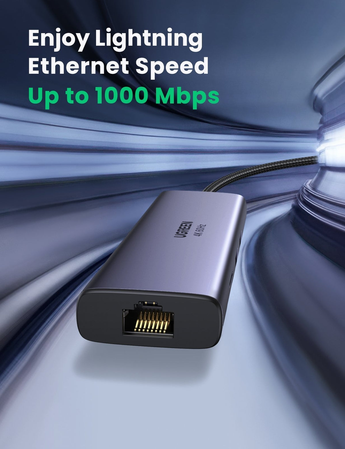 60515 USB-C to HDMI/Ethernet Adapter with Card Reader
