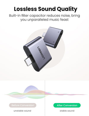 70312 2-in-1 USB-C to C and 3.5mm Adapter