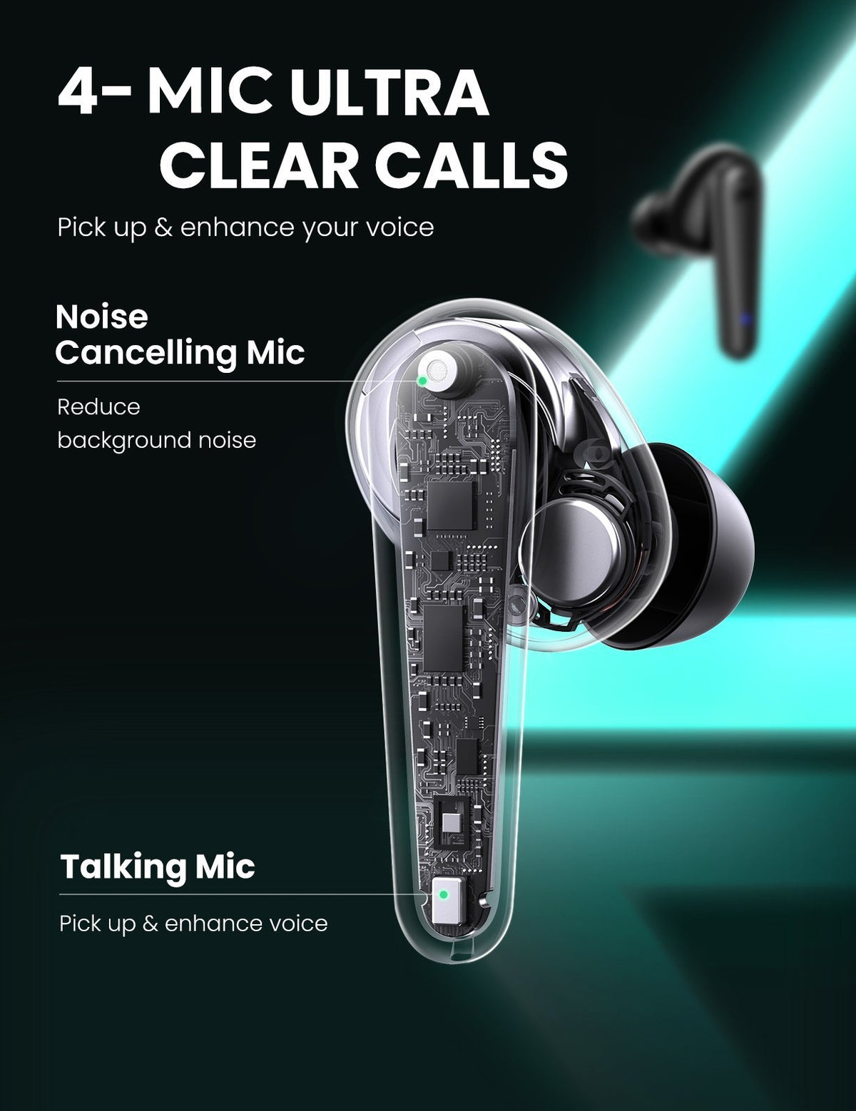 80650 T1 Wireless Earbuds | White