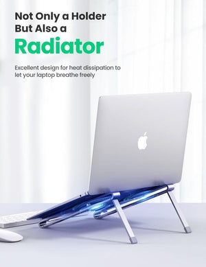 80705 Foldable Aluminum Laptop Stand Holder