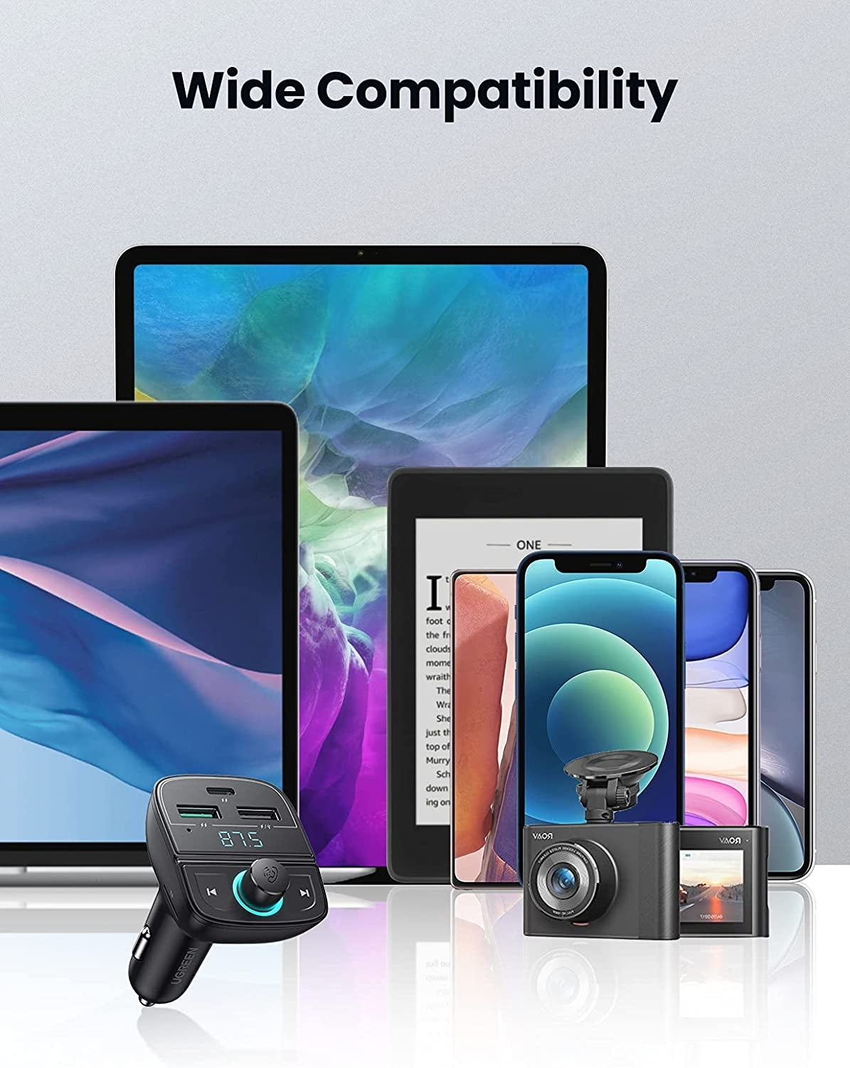 80910 Car Bluetooth 5.0 FM Transmitter