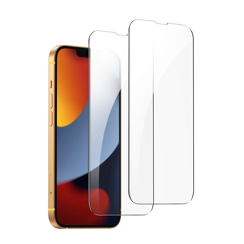 80967 Full Coverage HD Tempered Glass Screen Protector | Precise-Align Applicator | iPhone 13/13 Pro | 2-Pack