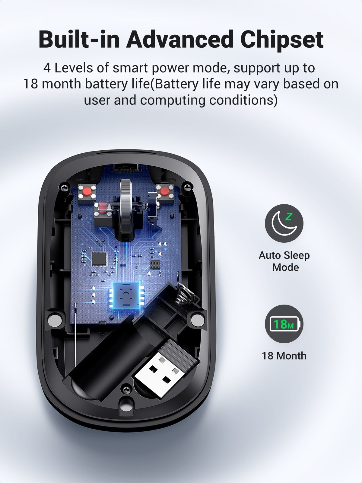 90372 Slim 2.4G Wireless Mouse