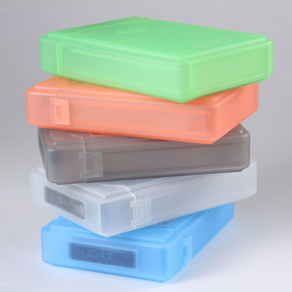 External 3.5" IDE SATA HDD Anti-Static Storage Box | Clear
