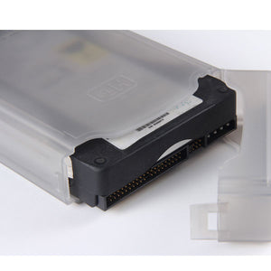 External 3.5" IDE SATA HDD Anti-Static Storage Box | Clear