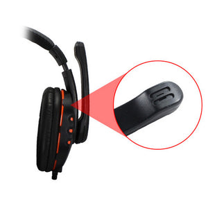 OVLENG Q7 USB Computer Headphones with Mic & Volume Control | Comfortable Over-Ear Design | Ideal for Gaming & Calls
