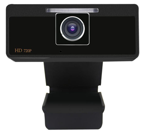 High-Quality Full HD 720P USB Webcam | Black