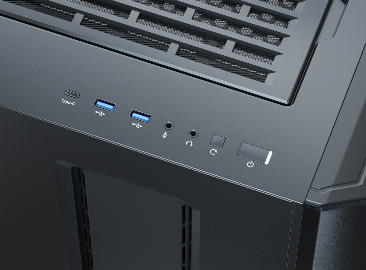 Seasonic Syncro Q704 Aluminum Case with Syncro DPC-850 850W 80 Plus Platinum PSU & Connect Module | Red Dot Award Winner 2021