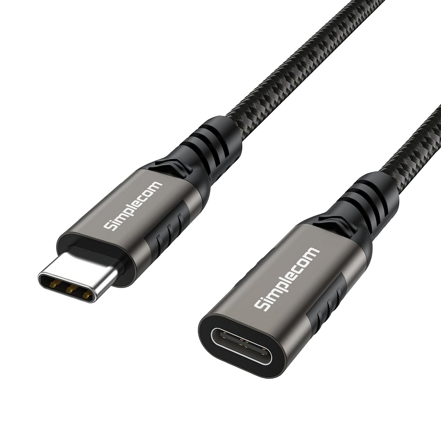 CAU610 USB-C Male to Female Extension Cable | USB 3.2 Gen2 | PD 100W | 20Gbps | 1M