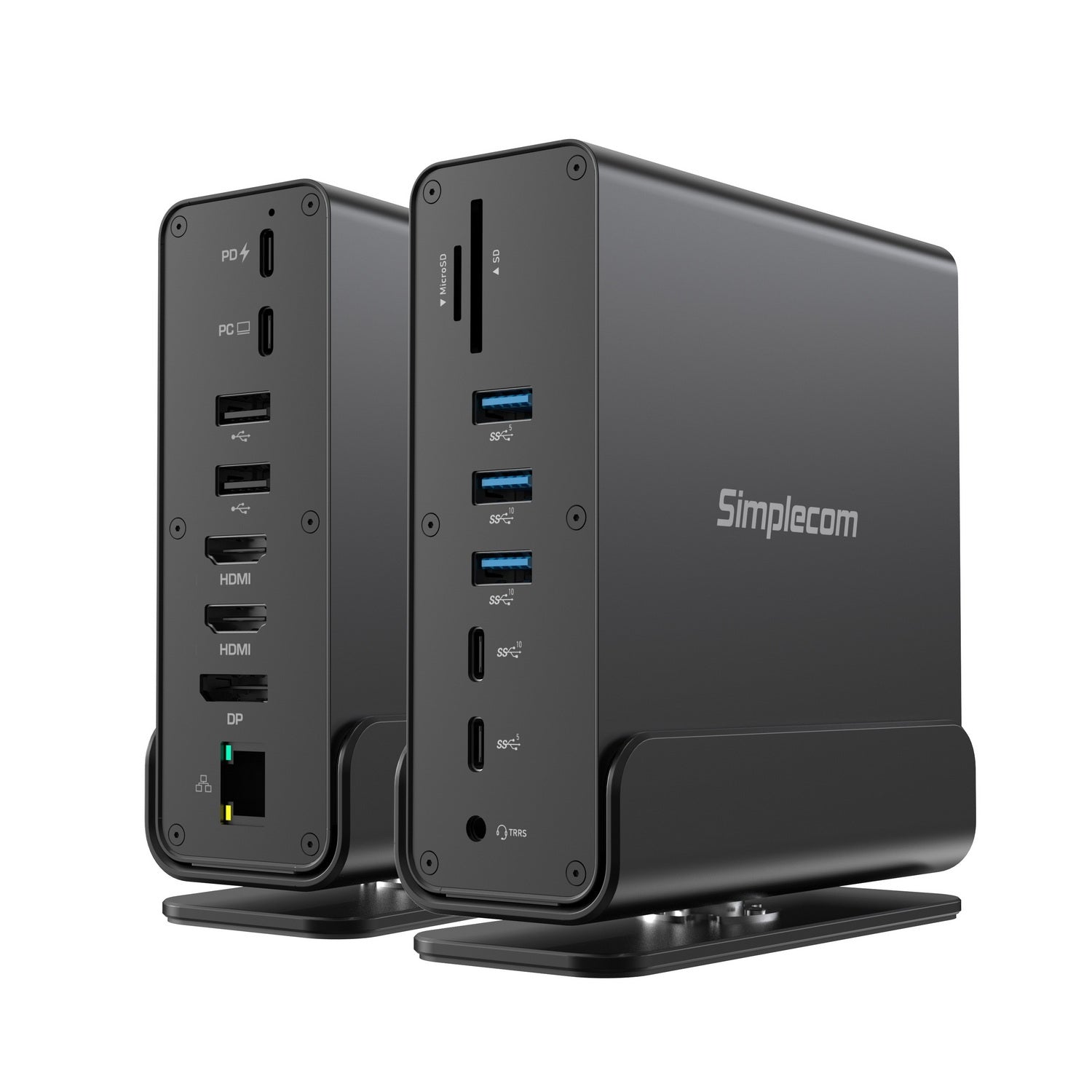 CHT815 15-in-1 USB-C 4K Triple Display MST Docking Station | Dual HDMI, DP